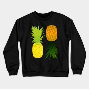 Yellow Pineapple Golden Pineapple Crewneck Sweatshirt